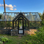 Теплица АЛЬФА с тамбуром 3.5