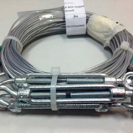 Линия для подвязки растений в оцинкованную теплицу ЕНГАРДЕН (6 ряда)