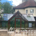Теплица Botanik T Style 45 Standard с тамбуром Standard с комплектом купейной двери Ботаник