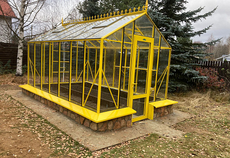 Теплица Botanik Standard с комплектом поворотной двери Ботаник