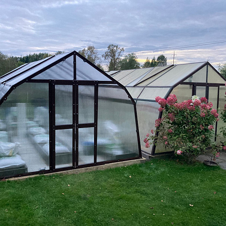 Теплица МОНОЛИТ сотовый поликарбонат 4 мм/6 мм