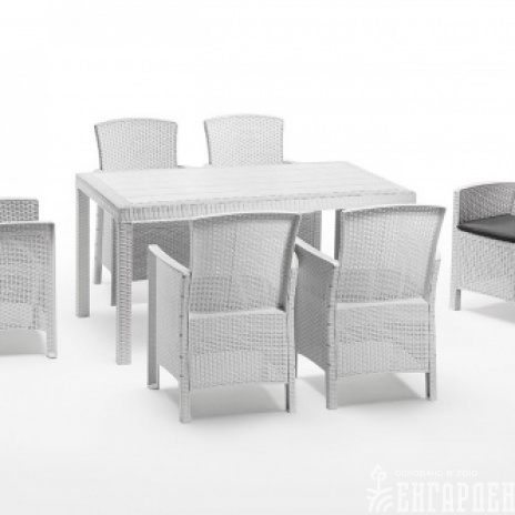 Комплект Lido Set, белый, венге