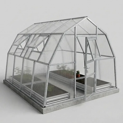 Теплица ТИТАН сотовый поликарбонат 4 мм, 6 мм