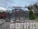 Теплица Botanik Т Maximum с минитамбуром и комплектом поворотных дверей Ботаник