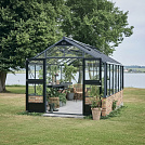 Теплица Juliana Premium 13.0 с высоким цоколем — антрацит ( Джулиана)