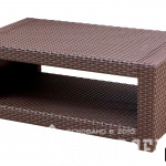 Комплект мебели Rattan Premium 4, венге, серый