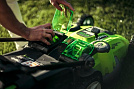 Газонокосилка аккумуляторная GREENWORKS G40LM49DBK4