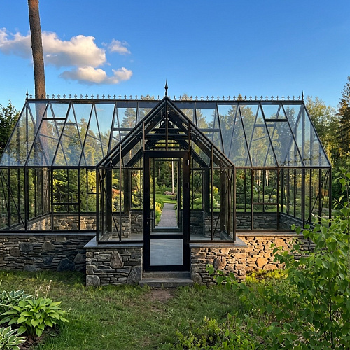 Теплица АЛЬФА с тамбуром 3.5