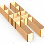 Комплект П-образных грядок в теплицу Botanik Standard Ботаник 