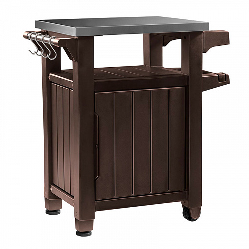 Столик для барбекю UNITY 105L, коричневый