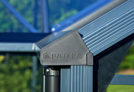 Теплица с тамбуром: Juliana Orangeri Anthracite ( Джулиана)