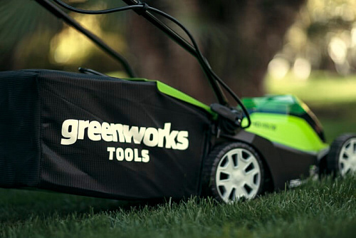 Газонокосилка аккумуляторная GREENWORKS G40LM35K4