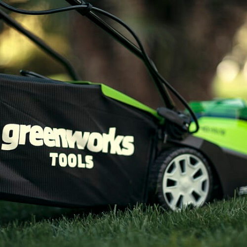 Газонокосилка аккумуляторная GREENWORKS G40LM35K4