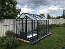 Теплица Botanik Mini с комплектом купейной двери Ботаник