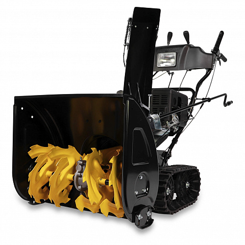 Снегоуборщик бензиновый гусеничный CHAMPION STT761E