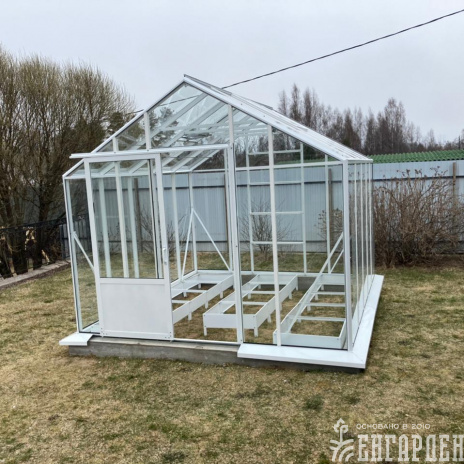 Теплица Botanik Классика с комплектом купейной двери Ботаник