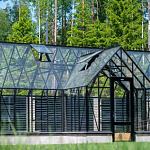 Теплица Botanik T Style 45 Maximum с тамбуром Standard комплектом купейных дверей Ботаник