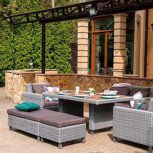 Комплект плетеной мебели MOKKA BELLA большой