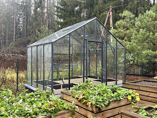 Технология полимерно-порошкового окрашивания на примере теплицы Botanik Maximum