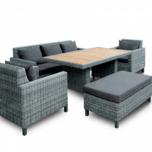 Комплект плетеной мебели MOKKA BELLA большой