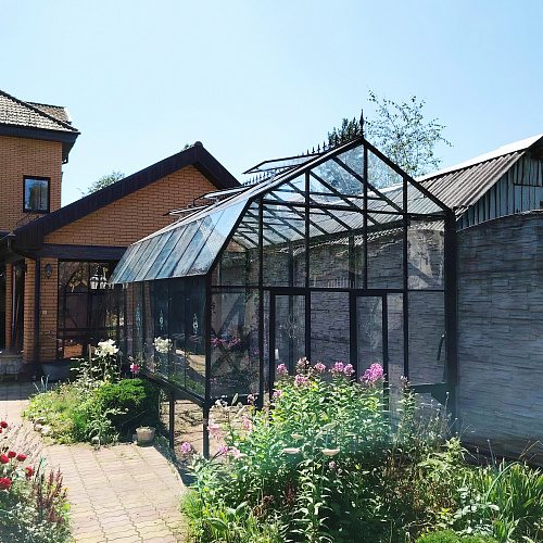 Теплица пристенная ОРГАНИКА