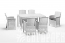 Комплект Lido Set, белый, венге