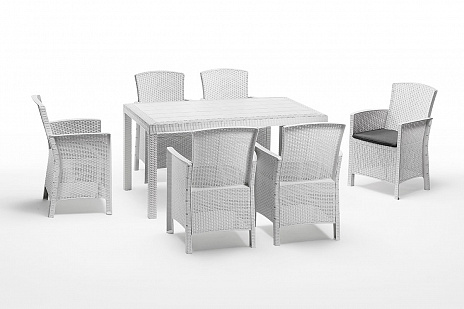 Комплект Lido Set, белый, венге