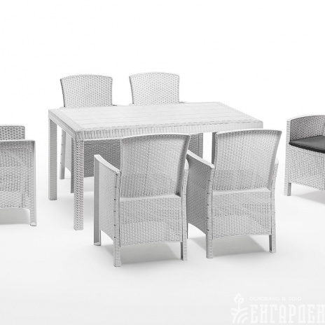 Комплект Lido Set, белый, венге