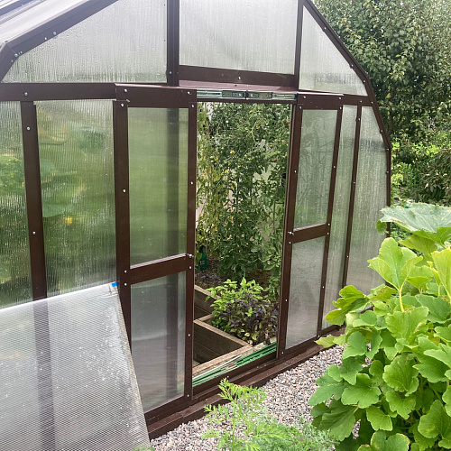 Теплица ОЛИМП сотовый поликарбонат 8 мм, 10 мм