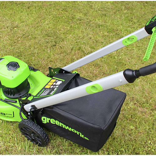 Газонокосилка аккумуляторная GREENWORKS GD40LM48SP