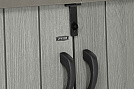 Ящик пластиковый WoodLook, 2100 л, серый