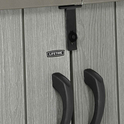 Ящик пластиковый WoodLook, 2100 л, серый