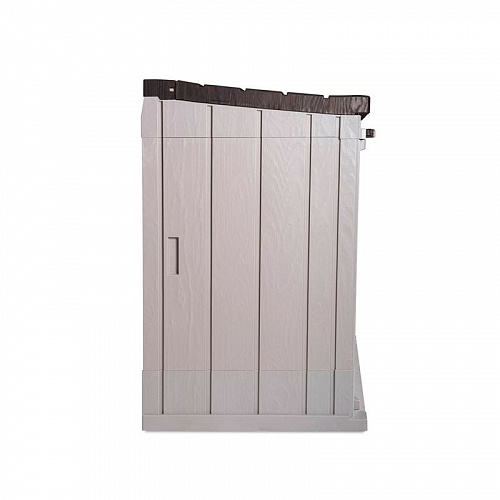 Ящик пластиковый TOOMAX Wood Style 842л СЕРЫЙ/КОРИЧНЕВЫЙ