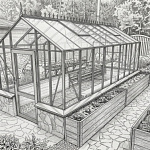 Теплица Пристенная ЭКОНИКА