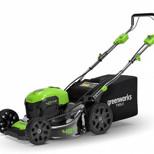 Газонокосилка аккумуляторная GREENWORKS GD40LM46SP