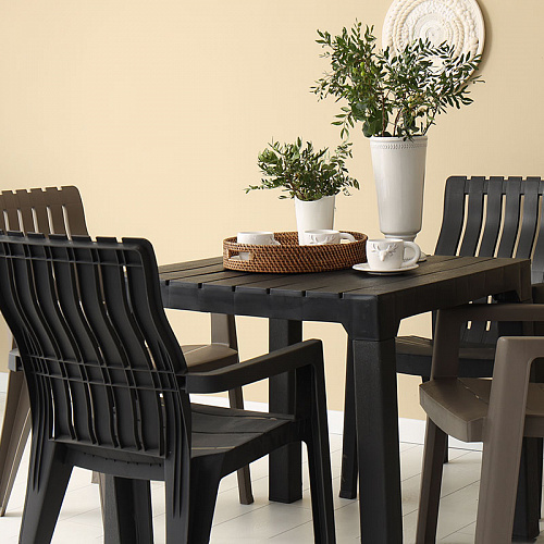 Комплект мебели b:rattan Boston Set, венге,антрацит