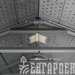 Сарай пластиковый WoodLook 8*10 NEW