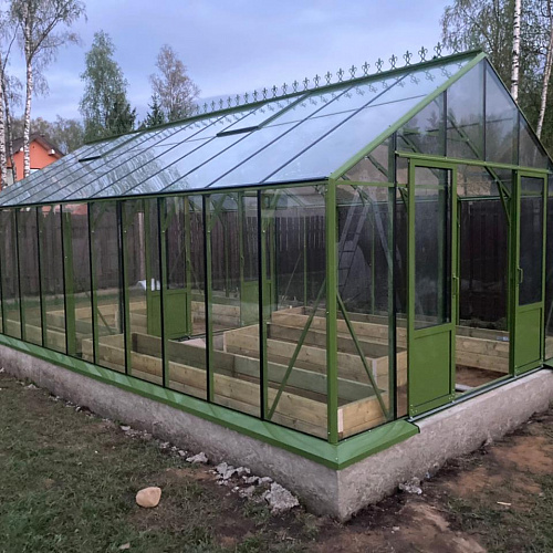 Теплица Botanik Maximum с комплектом купейной двери Ботаник