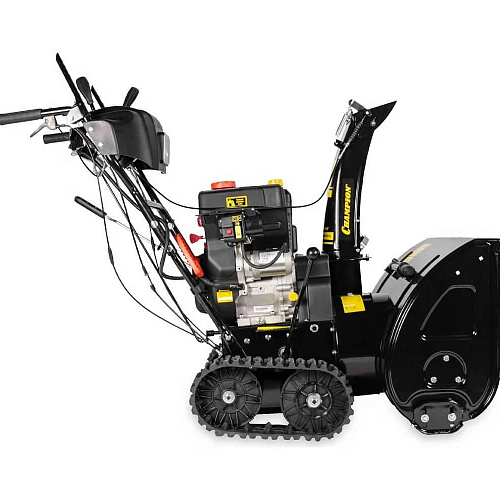 Снегоуборщик бензиновый самоходный гусеничный CHAMPION STT1171E