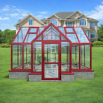 Теплица АЛЬФА с тамбуром 3.0