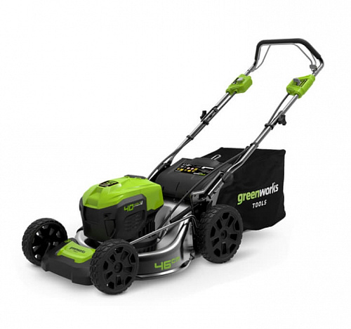 Газонокосилка аккумуляторная GREENWORKS GD40LM46SPK4