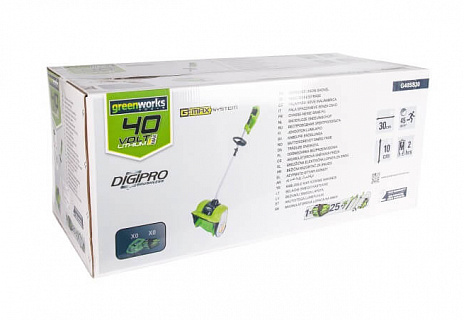 Снегоуборщик аккумуляторный GREENWORKS GD40SS