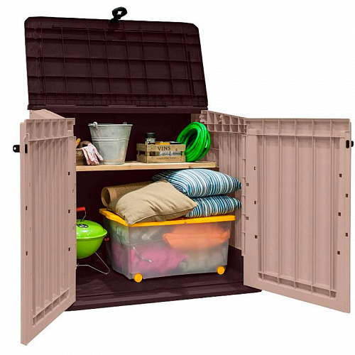 Ящик Store it out Midi (Woodland 30), 845 л, бежево-коричневый