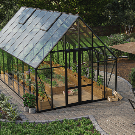 Теплица Botanik Style 45 Maximum с комплектом купейной двери Ботаник