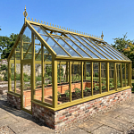 Теплица прямостенная двускатная  АЛЬФА 3.5