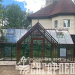 Теплица Botanik T Style 45 Standard с тамбуром Standard с комплектом поворотных дверей Ботаник