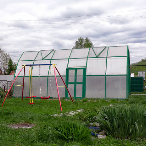 Теплица ГРАНИТ сотовый поликарбонат 4 мм/6 мм