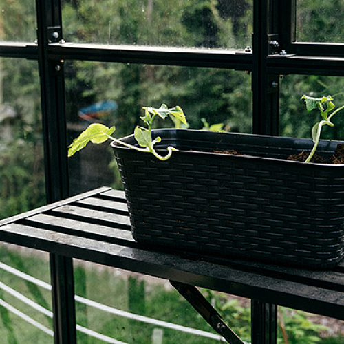 Откидывающаяся полка в теплицу ОРГАНИКА/ЭКОНИКА (2 м)