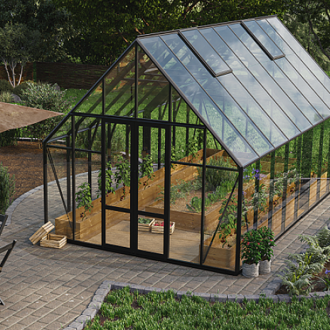 Теплица Botanik Style 45 Maximum с комплектом купейной двери Ботаник