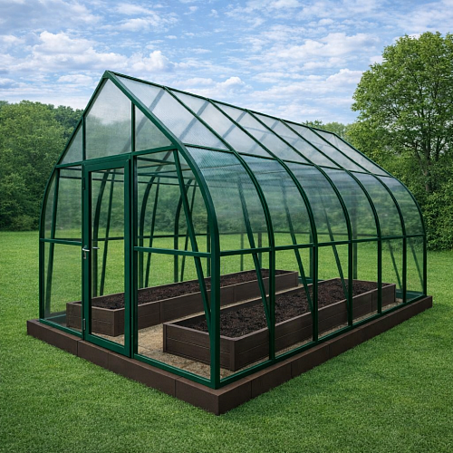 Теплица ТИТАН сотовый поликарбонат 4 мм, 6 мм